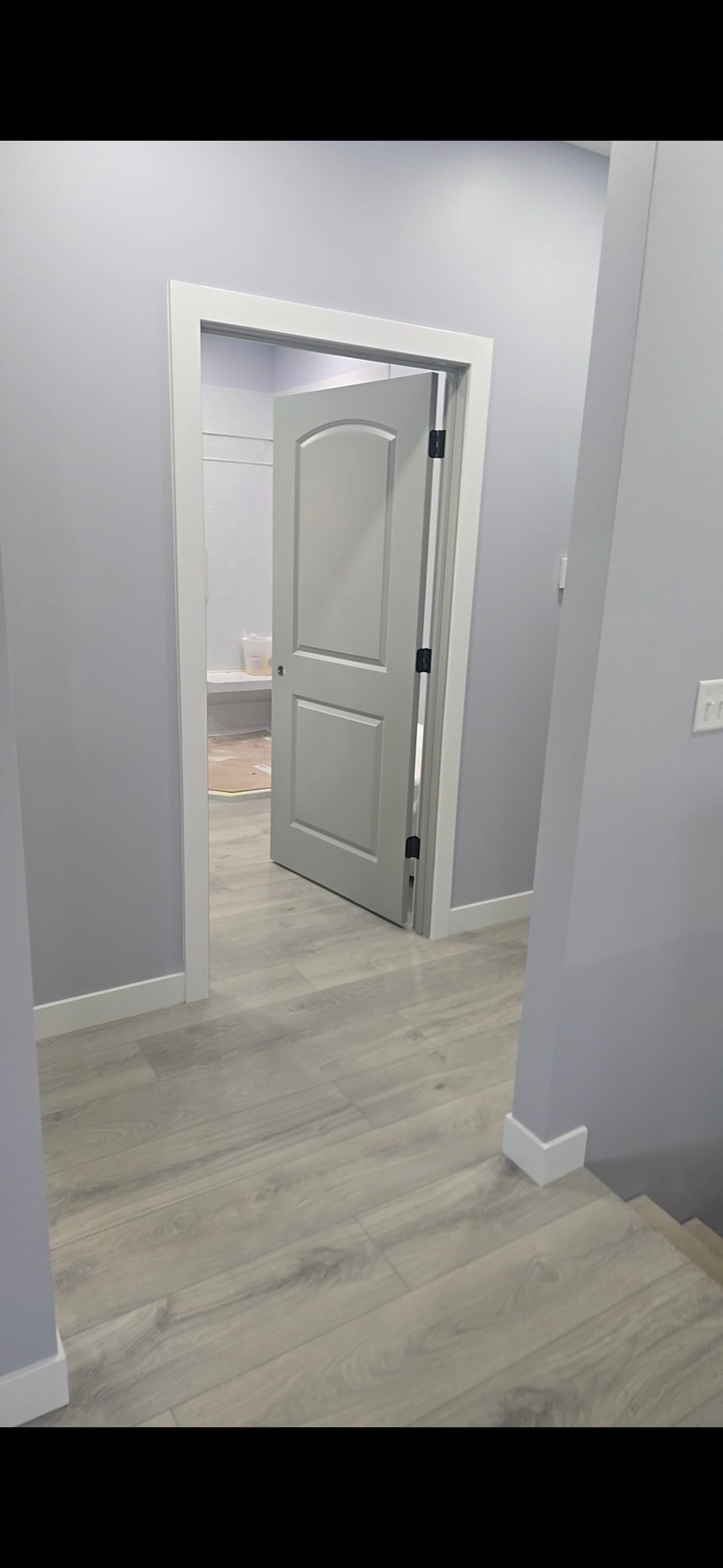 Interior Hallway & Door Finish